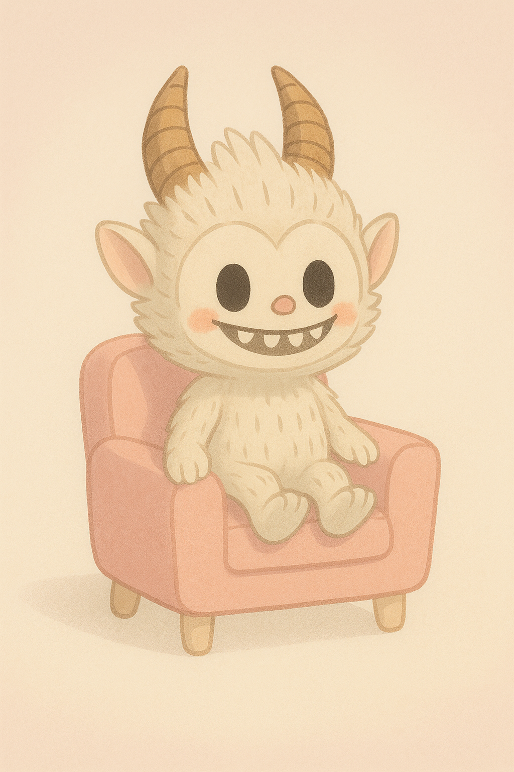 Seated Labubu figure from the Have a Seat series